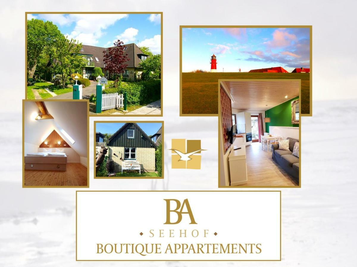 Seehof Boutique Appartements Busum Bagian luar foto