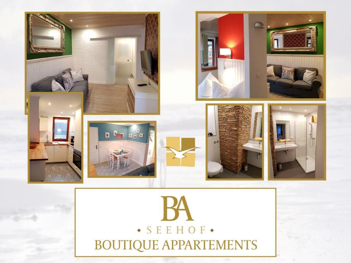 Seehof Boutique Appartements Busum Bagian luar foto